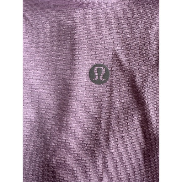 New Lululemon Women Size 12 Swiftly Tech Cropped Short Sleeve 2.0 Vita Pink - Picture 8 of 9